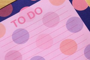 to do list